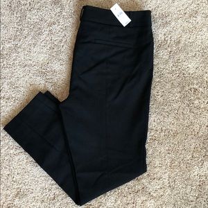 NWT Loft Marisa Skinny Black Pants Sz 14